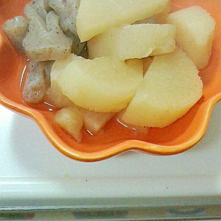 大根とこんにゃくのおでん風味